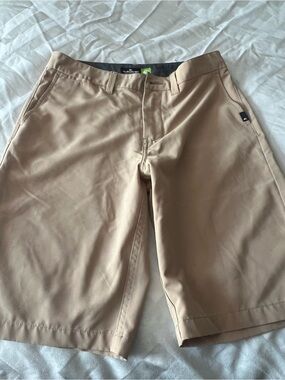 Quiksilver Boys Tan Chino-Style Shorts